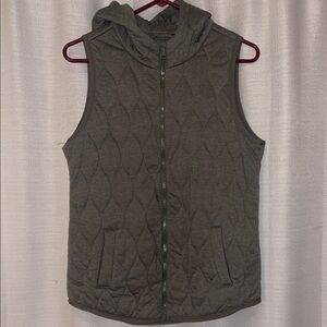 Maurices Olive Green Quilted Vest